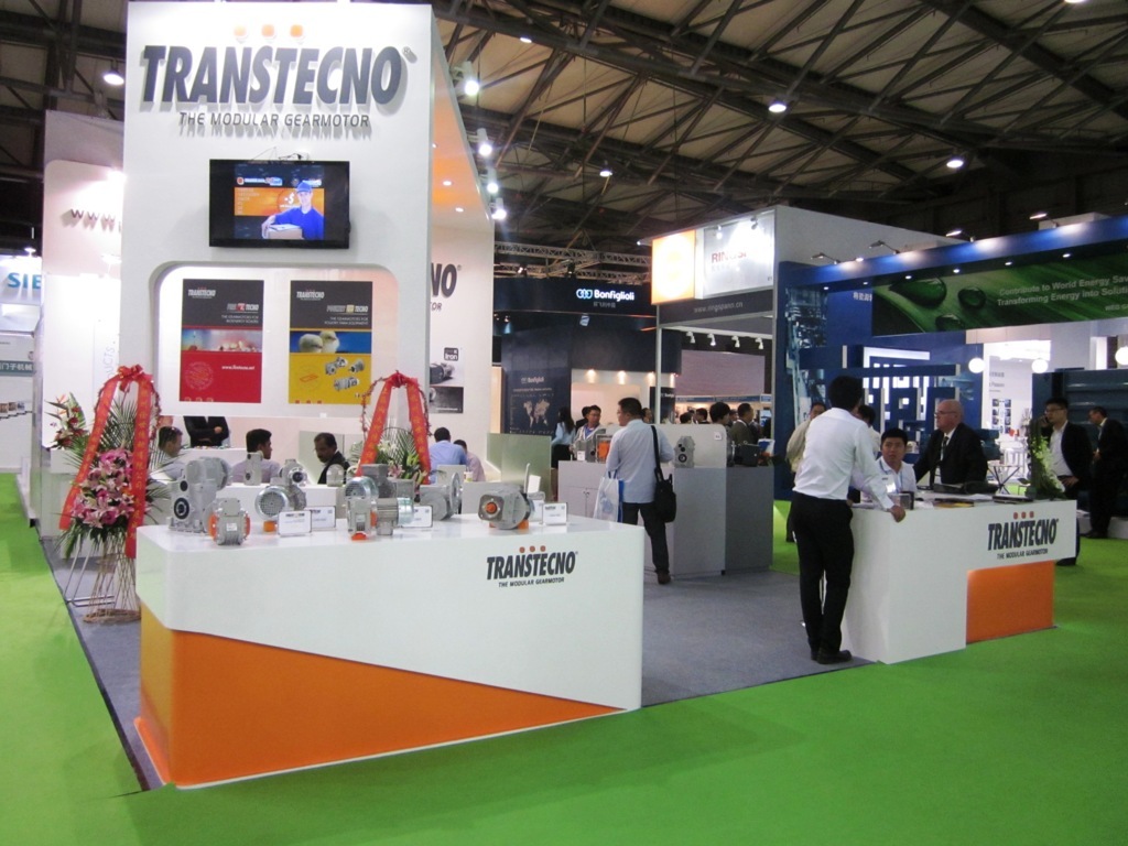 Hộp giảm tốc Transtecno tham gia triển lãm Thượng Hải PTC 2014