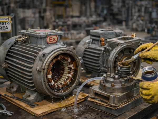 Quality essentials of hydrostatic test for explosion proof motor