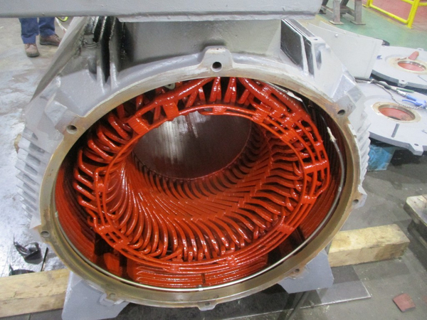 What are the requirements of explosion proof motor in overhaul