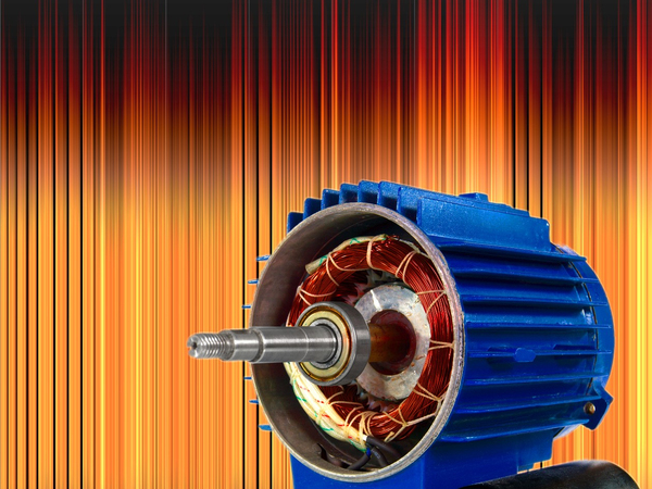 The main noise sources of the motor